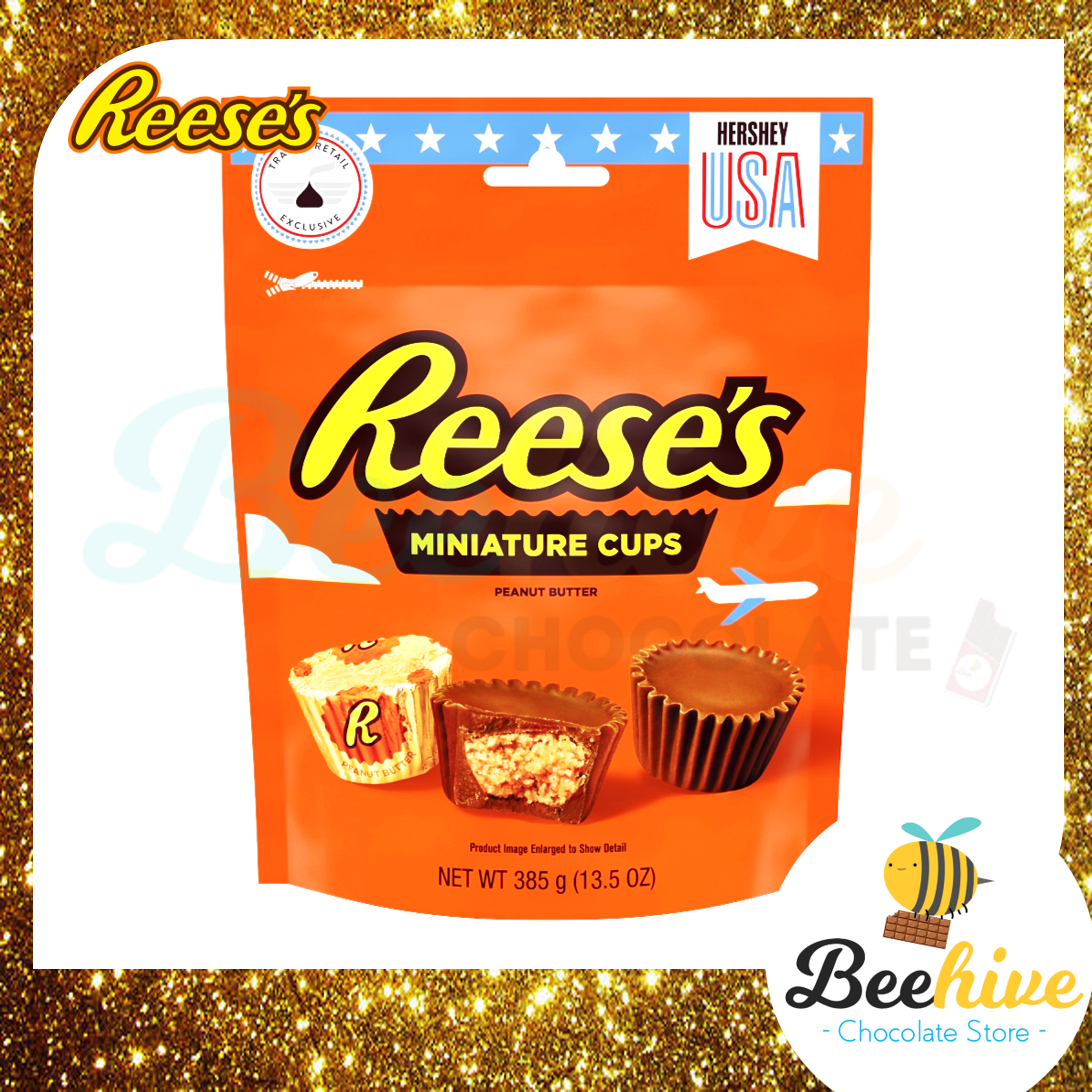 Reeses Peanut Butter Cups Miniatures Chocolate 61g - 498g
